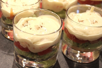 verrine, étape 3